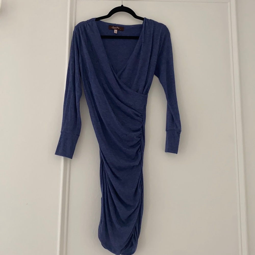 Anthropologie wrap style dress
